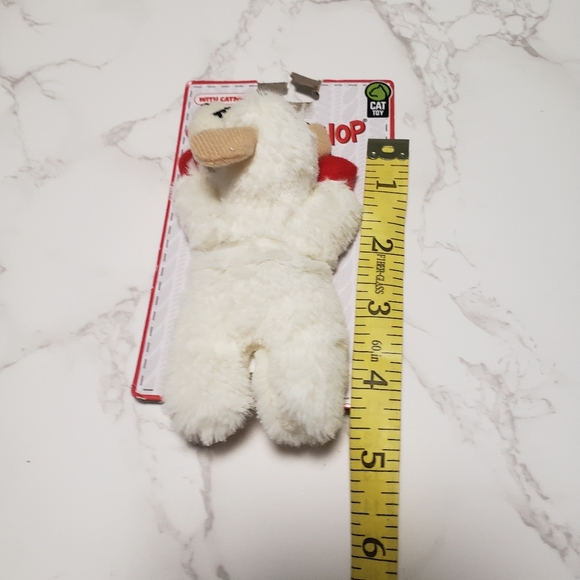 Lamb chop plush cat toy. - Picture 4 of 7